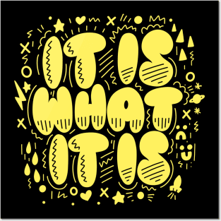 It is (Yellow) Posters and Art
